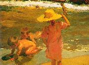 Joaquin Sorolla, Children on the Seashore,